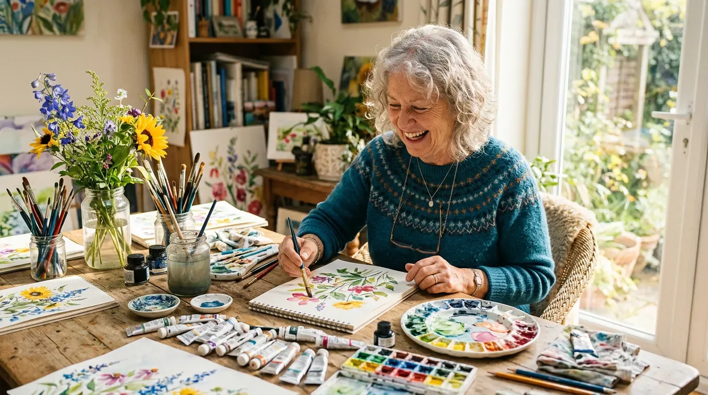 How Creative Expression Nourishes Senior Well-Being