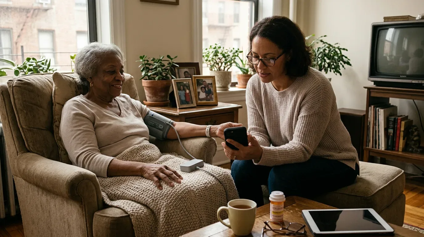 Use Remote Patient Monitoring to Ensure Your Mom's Care