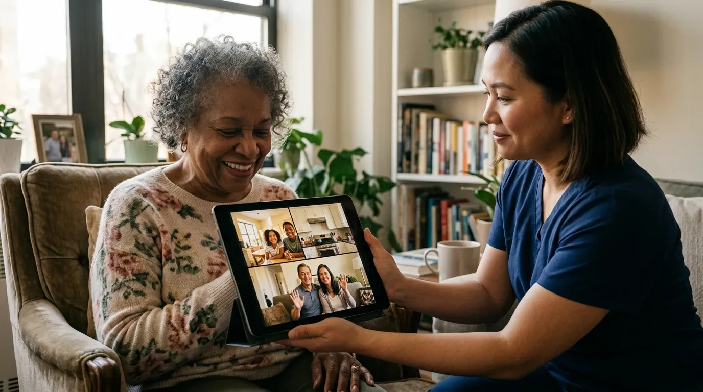 Virtual Care Can Help: Loneliness and Social Isolation Pose Health Risks in Older People
