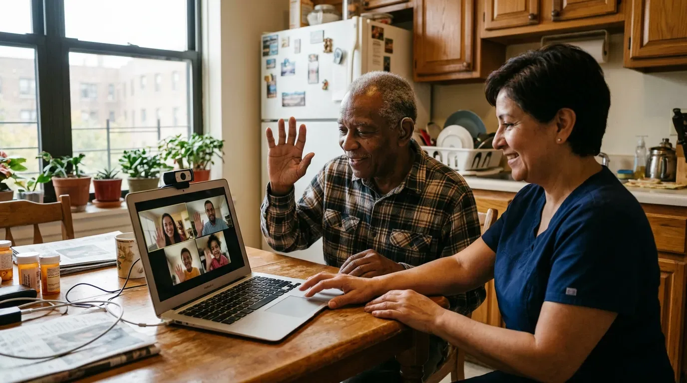 How Do Virtual Caregivers Help Your Parents Age at Home?