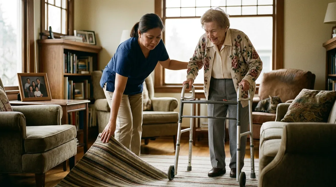 Personal Care at Home – Top Three Tips for Avoiding Falls at Home