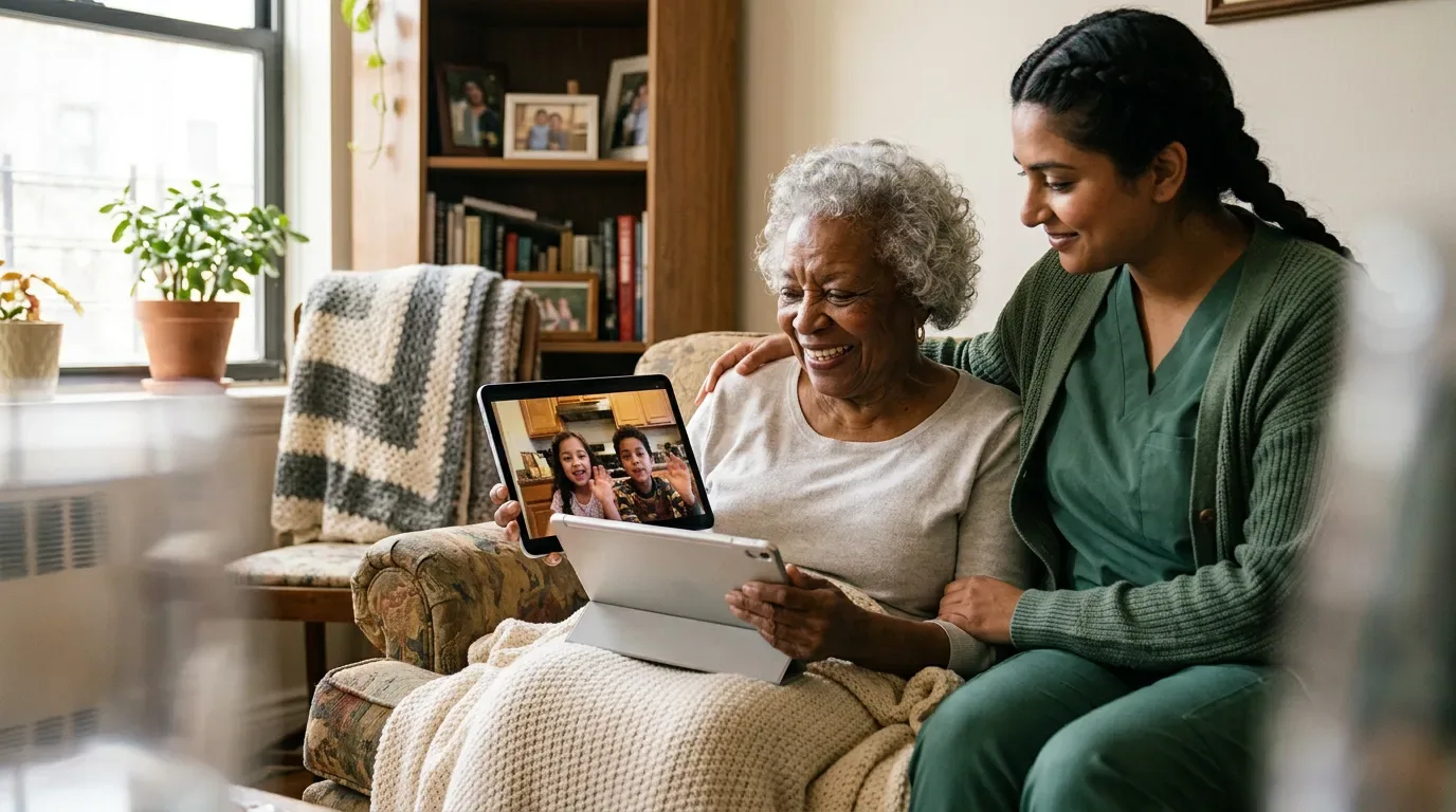 Virtual Caregiving Alleviates Isolation and Loneliness